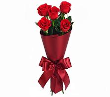 Букет 5 Красных роз Эдлесс Лав в Артём
