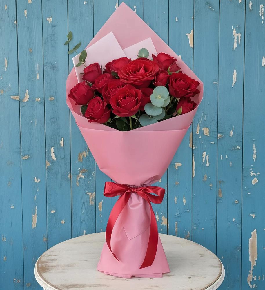 Букет цветов из: Розы в Артём