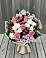 Букет цветов из: Альстромерии, Гвоздики, Розы и Хризантемы в Артём