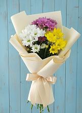 Букет цветов из:  Хризантемы в Артём