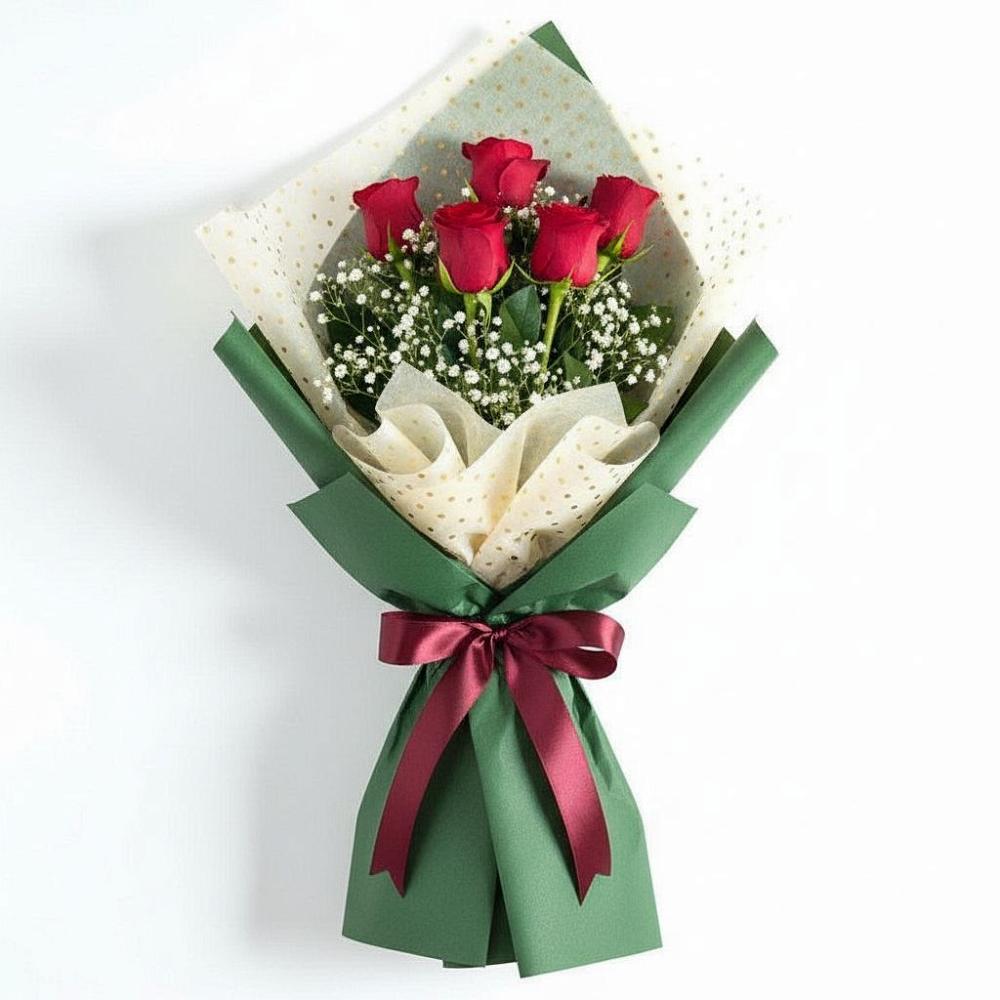 Букет цветов из: Розы в Артём