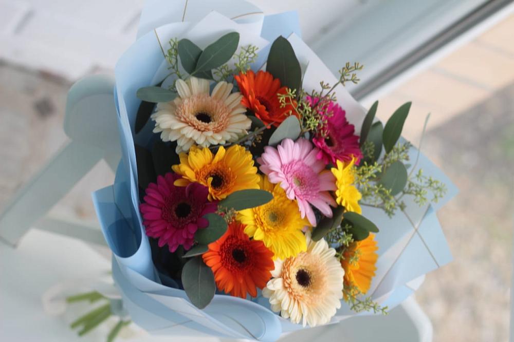 Букет цветов из: Герберы в Артём