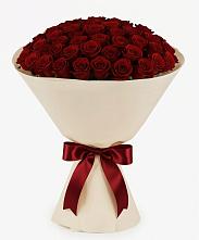 Букет 101 Бордовая роза Блэк Бакарра в Артём