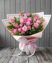 Букет Розовый кустик #REPLACE_PRED# Артём