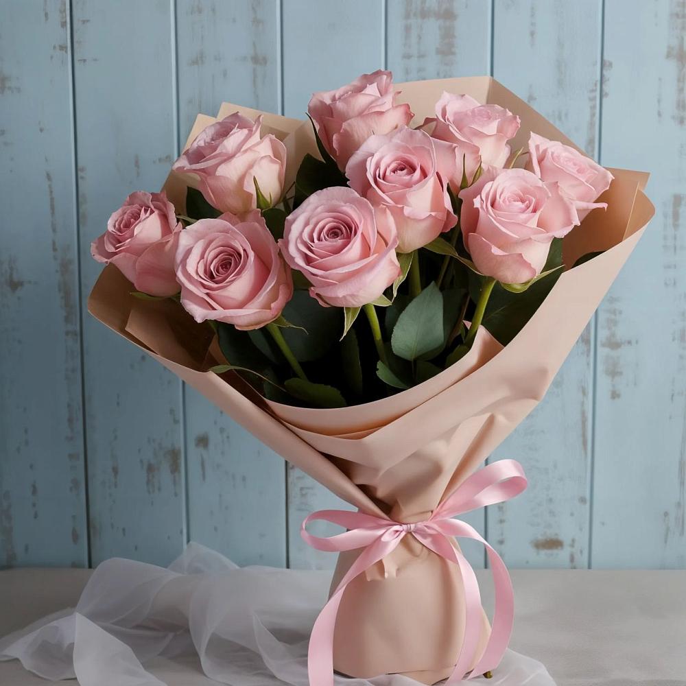 Букет цветов из: Розы в Артём