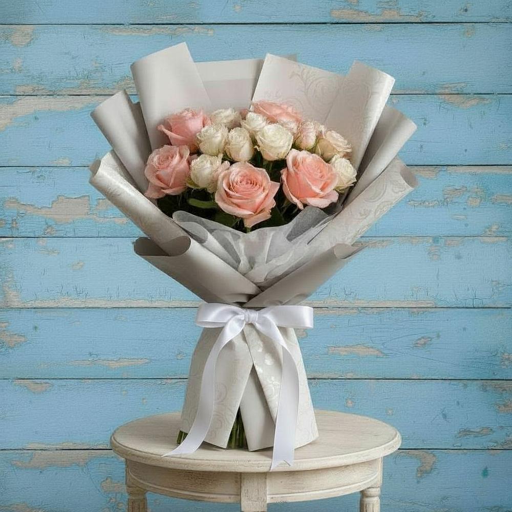 Букет цветов из: Розы в Артём
