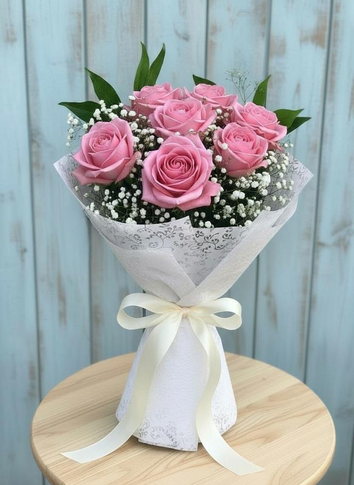Букет цветов из: Розы в Артём