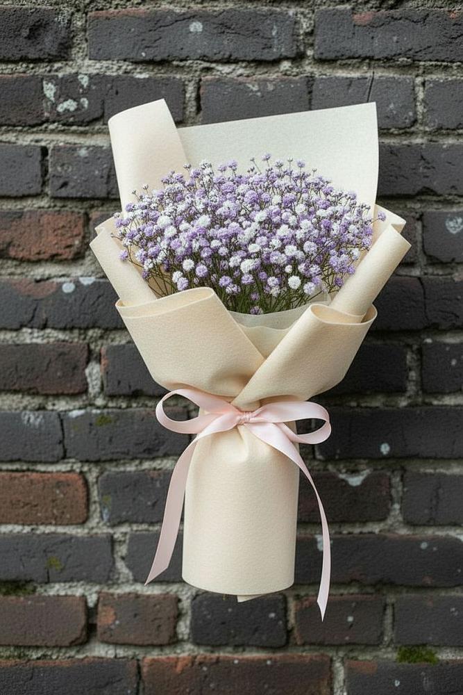 Букет цветов из: Гипсофила в Артём