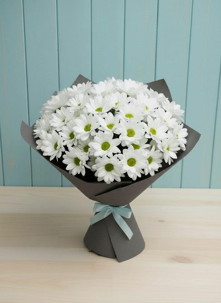 Букет цветов из: Хризантемы в Артём