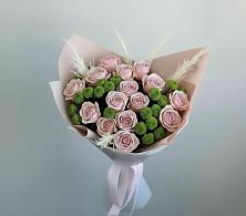 Букет цветов из:  Розы и Хризантемы в Артём