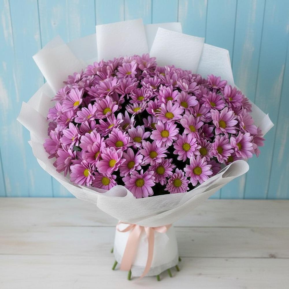 Букет цветов из: Хризантемы в Артём