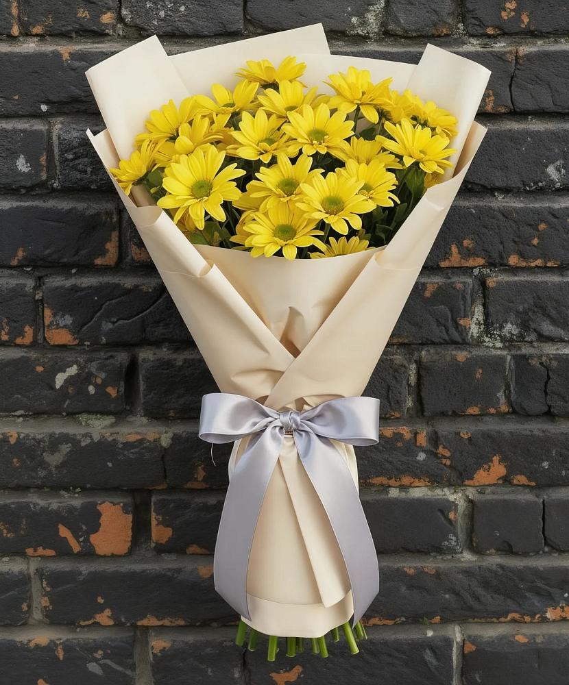 Букет цветов из: Хризантемы в Артём