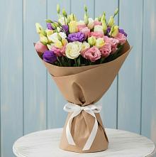 Букет цветов из:  Лизиантусы в Артём