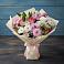 Букет цветов из: Хризантемы, Альстромерии и Розы в Артём